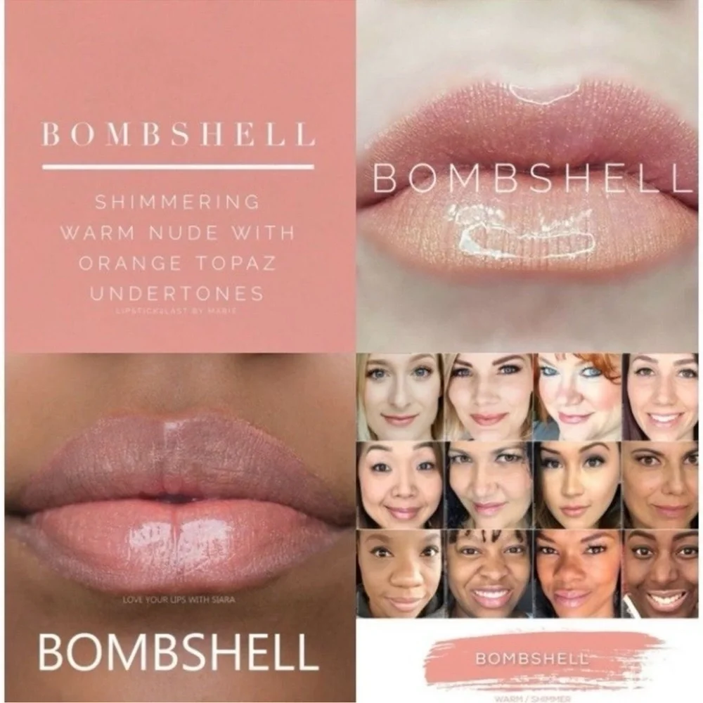 Senegence Lipsense Bombshell liquid lip color, new and sealed